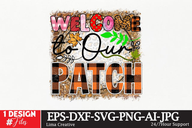 Welcome to Our Patch Sublimation PNG Design Sublimation Insomnia Std 
