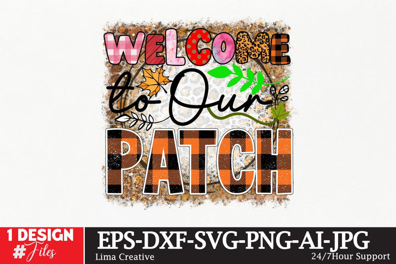 Welcome to Our Patch Sublimation PNG Design Sublimation Insomnia Std 