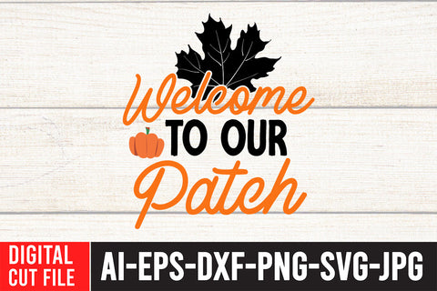 Welcome to Our Patch SVG Cut File SVG BlackCatsMedia 