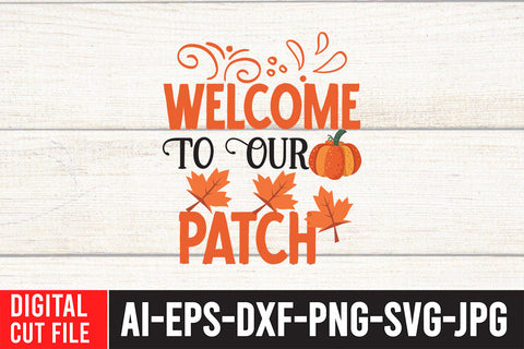 Welcome To Our Patch SVG Cut File SVG BlackCatsMedia 
