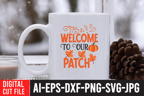 Welcome To Our Patch SVG Cut File SVG BlackCatsMedia 