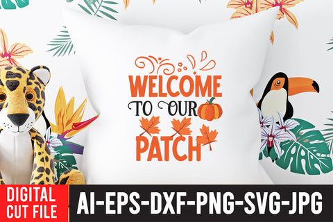 Welcome To Our Patch SVG Cut File SVG BlackCatsMedia 