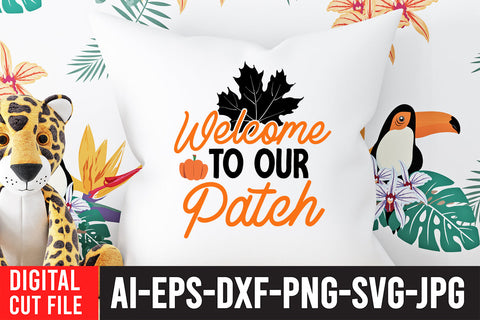 Welcome to Our Patch SVG Cut File SVG BlackCatsMedia 