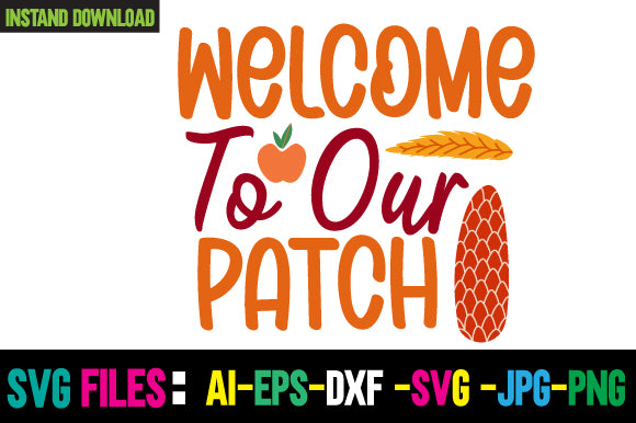 Welcome to Our Patch SVG Cut File SVG Newmockups 