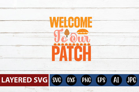welcome to our patch svg cute file SVG Blessedprint 