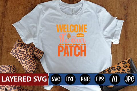 welcome to our patch svg cute file SVG Blessedprint 