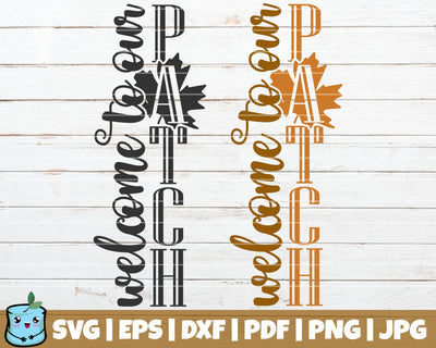 Welcome To Our Patch SVG MintyMarshmallows 