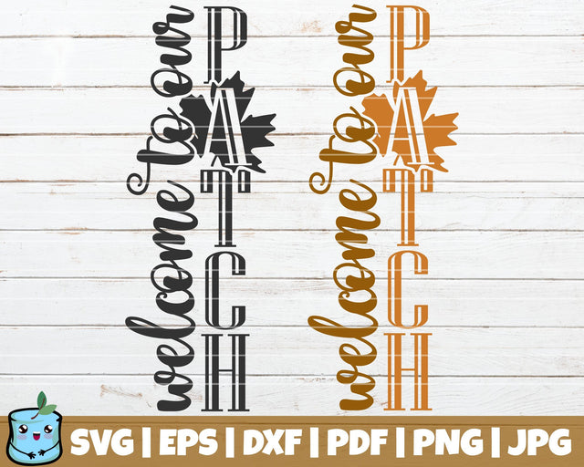 Welcome To Our Patch SVG MintyMarshmallows 