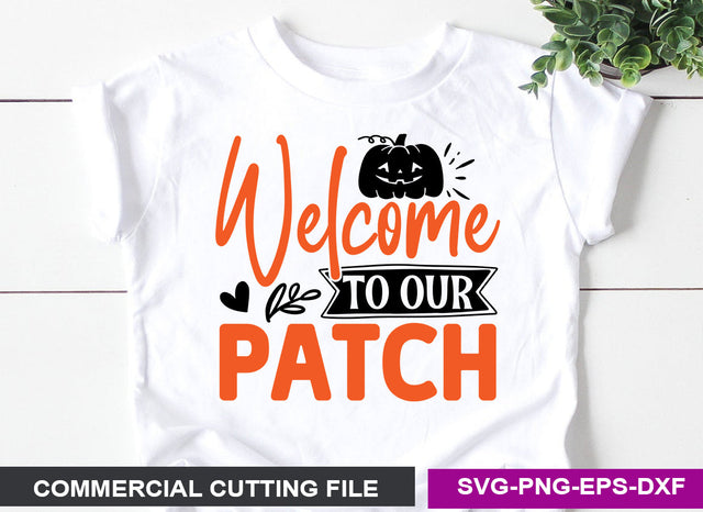Welcome To Our Patch SVG SVG CraftingStudio 
