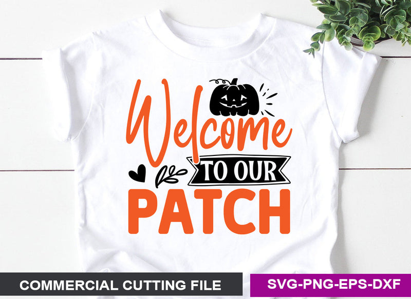 Welcome To Our Patch SVG SVG CraftingStudio 