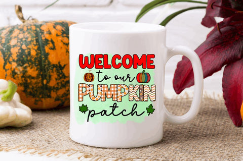 Welcome to our pumpkin patch Sublimation PNG, Sublimation Pumpkin Design Sublimation Regulrcrative 