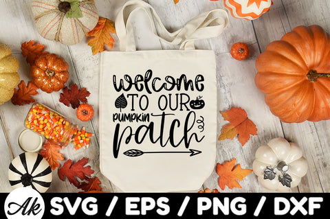Welcome to our pumpkin patch svg SVG akazaddesign 