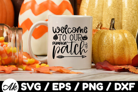 Welcome to our pumpkin patch svg SVG akazaddesign 