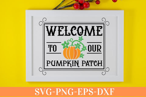 Welcome to our pumpkin patch SVG SVG DESIGNISTIC 