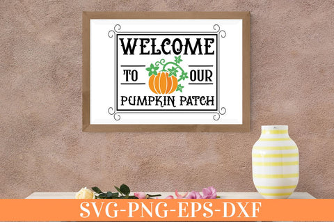Welcome to our pumpkin patch SVG SVG DESIGNISTIC 