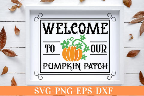 Welcome to our pumpkin patch SVG SVG DESIGNISTIC 