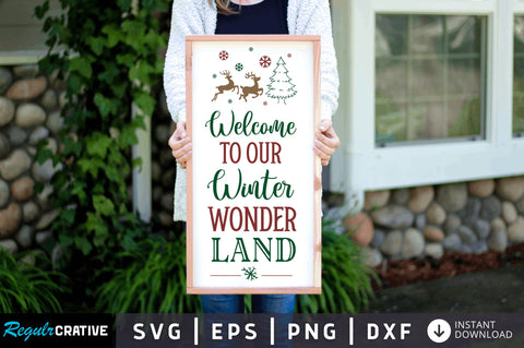 Welcome to our winter wonder SVG Design SVG Regulrcrative 