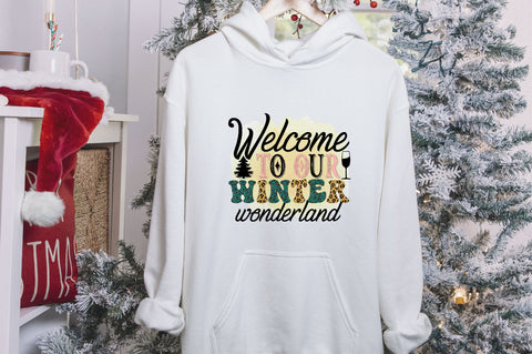 welcome to our winter wonderland Sublimation SVGArt 
