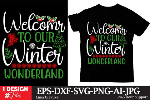 Welcome to Our Winter Wonderland SVG Cute File SVG Insomnia Std 