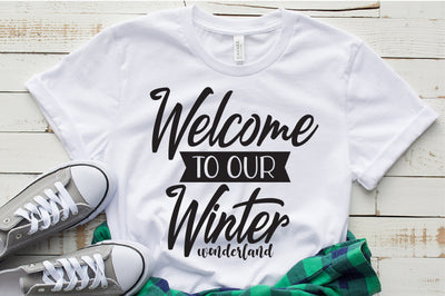 Welcome to Our Winter Wonderland SVG nirmal108roy 