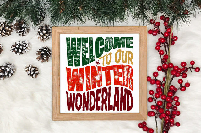 Welcome to Our Winter Wonderland SVG nirmal108roy 