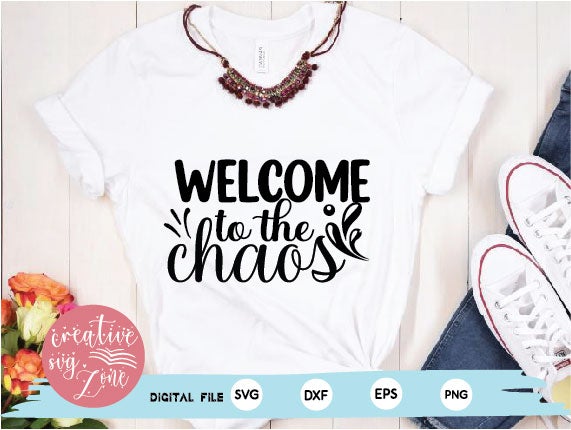 welcome to the chaos SVG md faruk hossain 