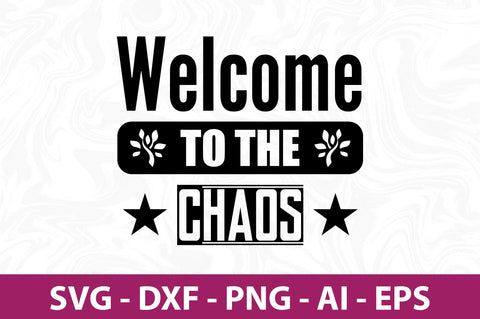 Welcome to the Chaos svg SVG orpitasn 