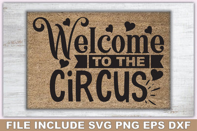 Welcome To The Circus SVG Ariyan 