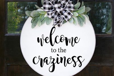 Welcome To The Craziness SVG SVG Ikonart Design Shop 