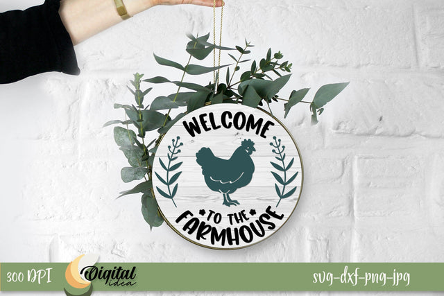 Welcome to The Farmhouse SVG. Design Quote SVG. Farm SVG SVG Evgenyia Guschina 