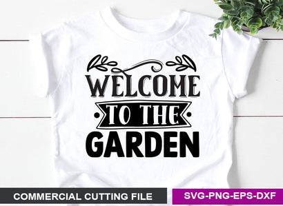 Welcome to the garden SVG SVG CraftingStudio 