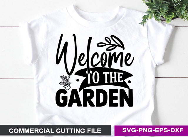 Welcome to the garden SVG SVG CraftingStudio 