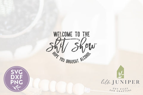 Welcome to the Shit Show SVG Files | Front Door SVG SVG LilleJuniper 