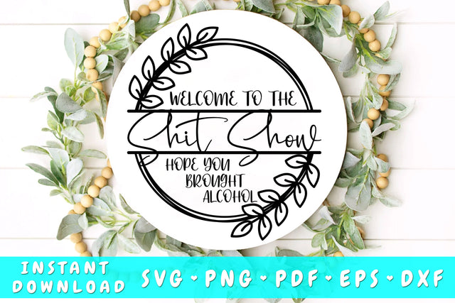 Welcome To The Shit Show SVG SVG HappyDesignStudio 