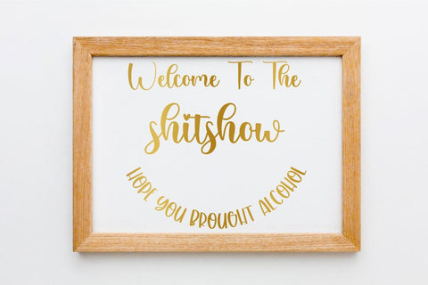 Welcome to the shitshow svg cut file SVG MAKStudion 