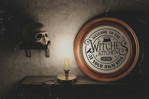 Welcome to the Witches Kitchen SVG Sign SVG CraftLabSVG 