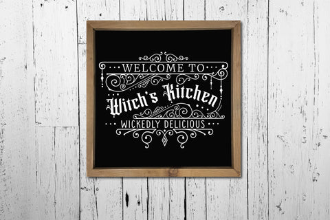 Welcome to Witch's Kitchen SVG Sign SVG CraftLabSVG 