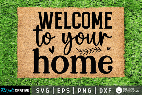 Welcome to your home SVG SVG Regulrcrative 