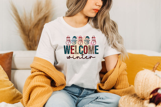Welcome winter Sublimation Sublimation SVGista 