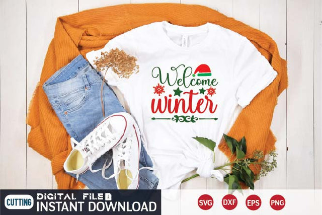welcome winter svg SVG designer krishna 