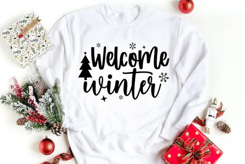 Welcome winter,Christmas SVG SVG FiveStarCrafting 
