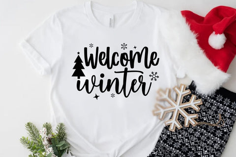 Welcome winter,Christmas SVG SVG FiveStarCrafting 
