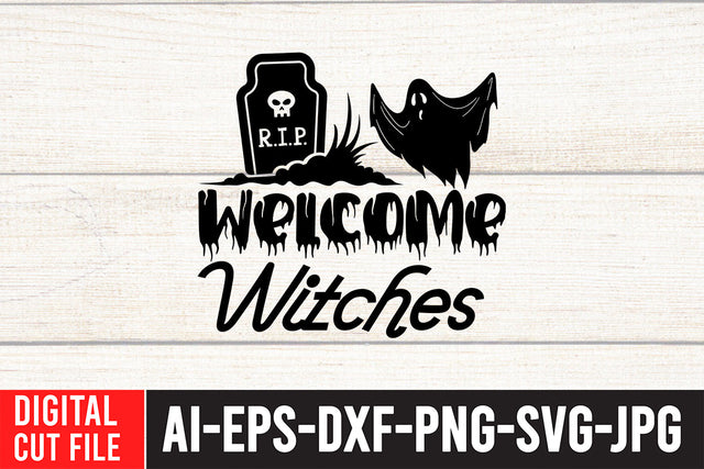 Welcome Witches SVG Design SVG BlackCatsMedia 