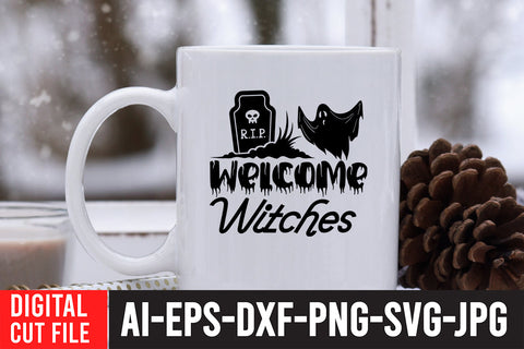 Welcome Witches SVG Design SVG BlackCatsMedia 