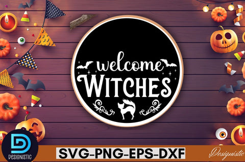Welcome witches SVG SVG DESIGNISTIC 