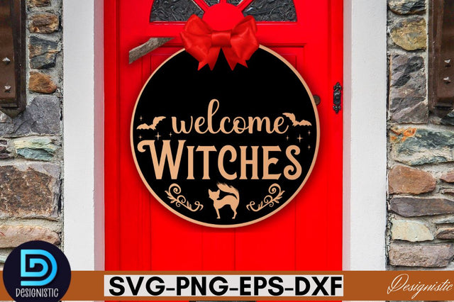 Welcome witches SVG SVG DESIGNISTIC 