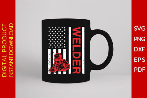Welder Engineers USA Flag SVG PNG PDF Cut File SVG Creativedesigntee 