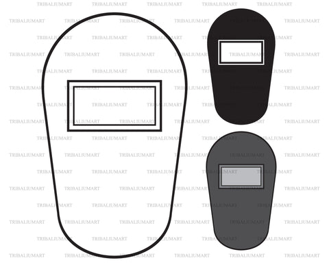 Welding mask SVG TribaliumArtSF 