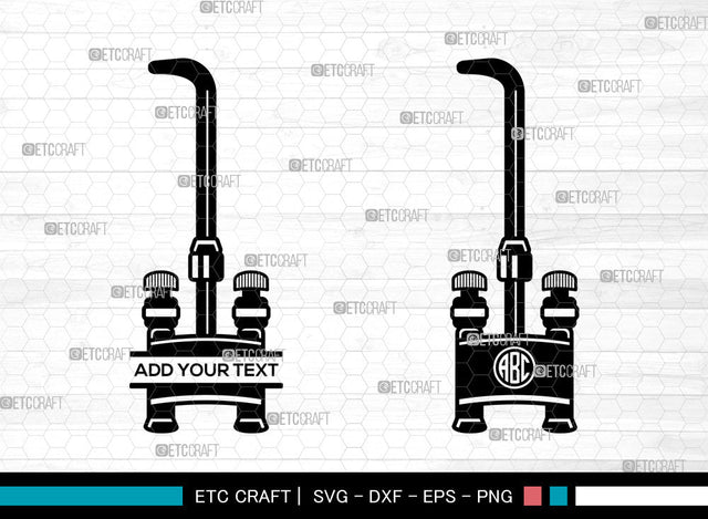 Welding Torch Monogram SVG, Welding svg, Welder Svg, Welder Life Svg, Circle Monogram Svg, Welding Tools Svg, Metal Torch Svg SVG ETC Craft 