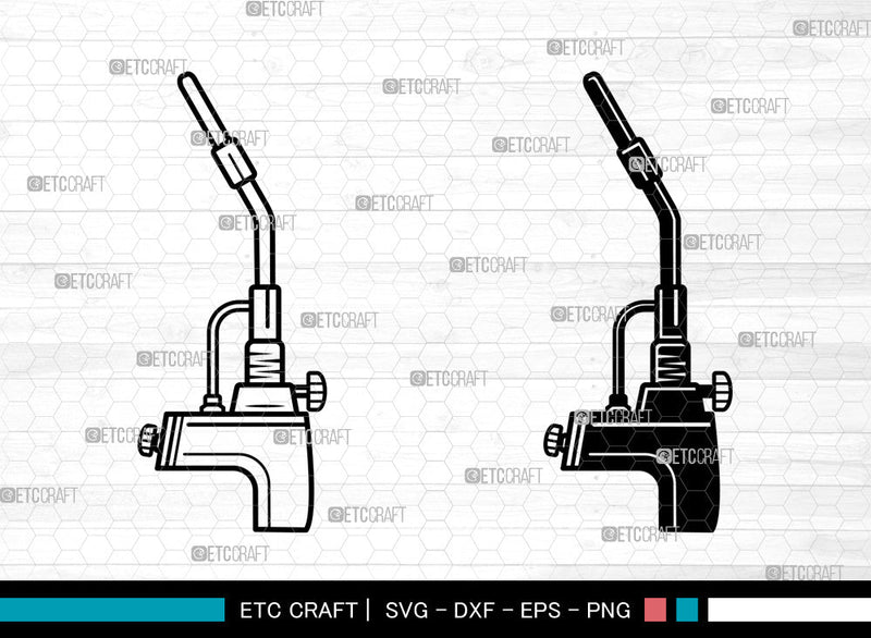 Welding Torch SVG, Welding svg, Welder Svg, Welder Life Svg, Welder Torch Svg, Welding Tools Svg, Metal Torch Svg SVG ETC Craft 